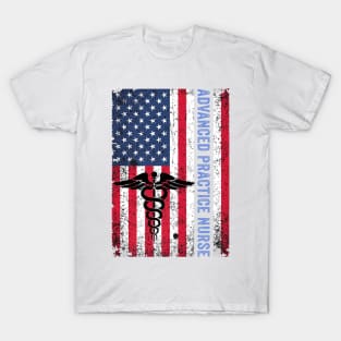 American Flag Avp Nurse Advanced Practice Nurse Premium T-Shirt